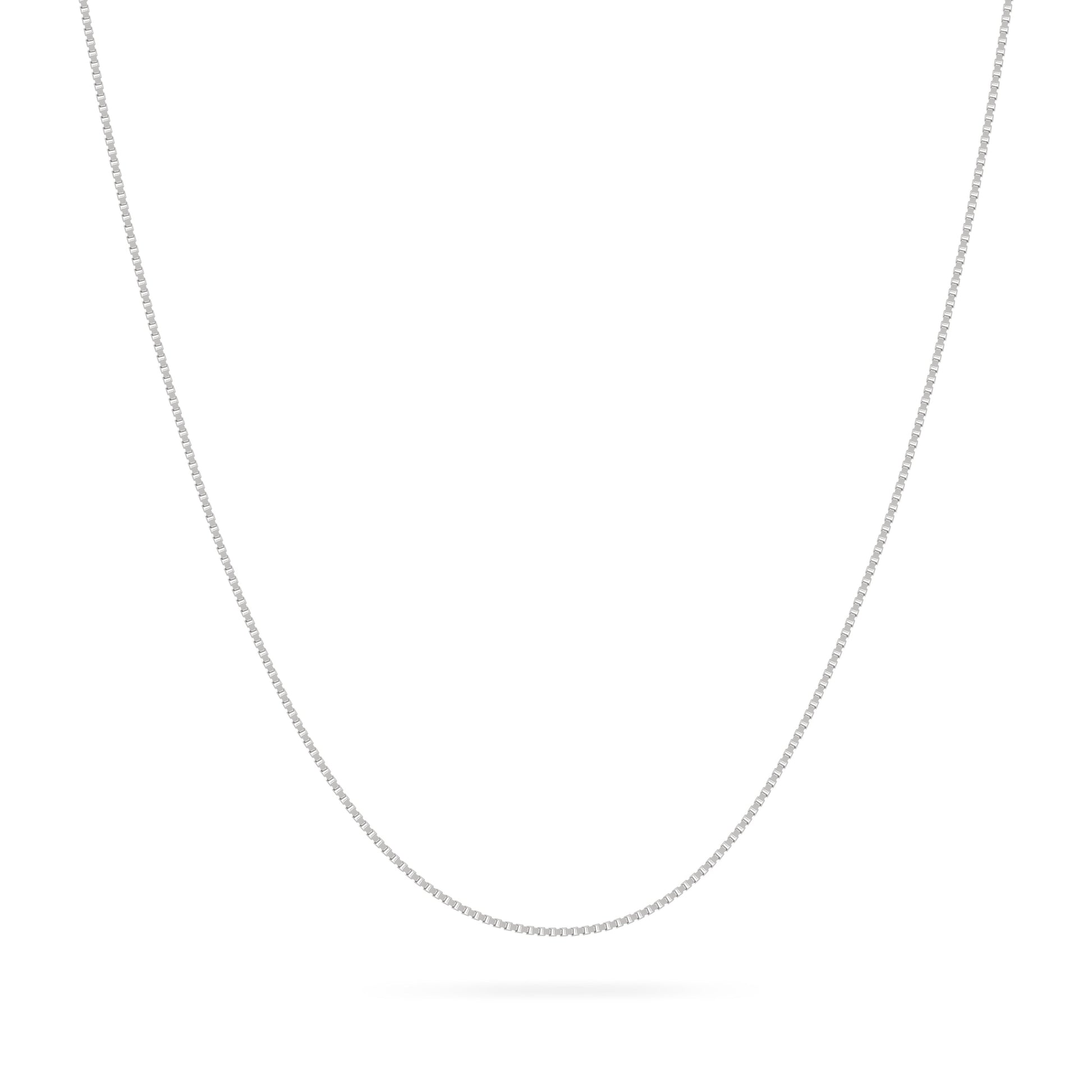 MONDO CATTOLICO ROMA Necklaces 50 cm (19.69 in) Sterling Silver Venetian Chain Necklace