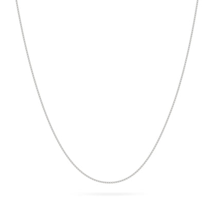MONDO CATTOLICO ROMA Necklaces 50 cm (19.69 in) Sterling Silver Venetian Chain Necklace