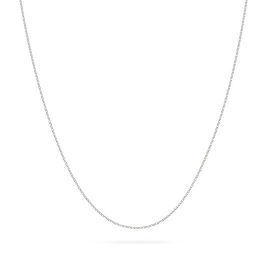 MONDO CATTOLICO ROMA Necklaces 50 cm (19.69 in) Sterling Silver Venetian Chain Necklace