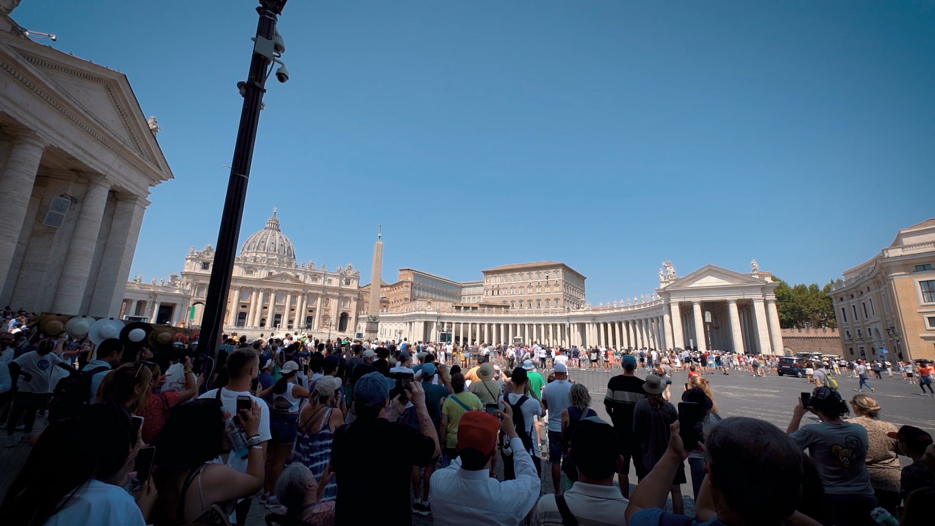 Load video: The Sunday Papal Blessing