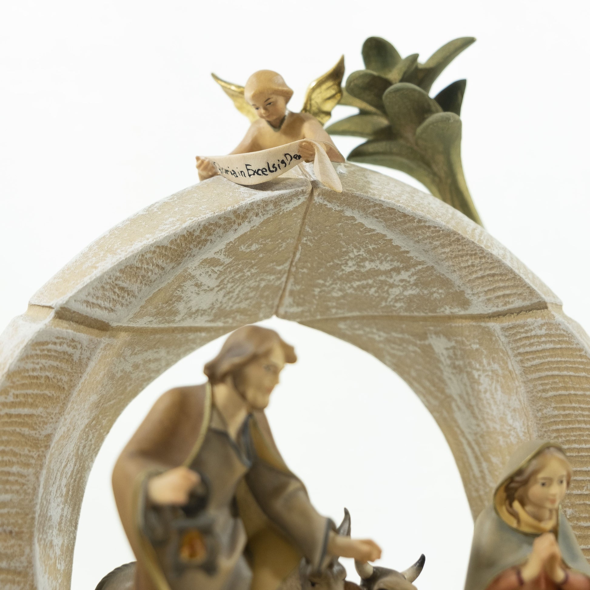 MONDO CATTOLICO Wooden Nativity Set 9pz