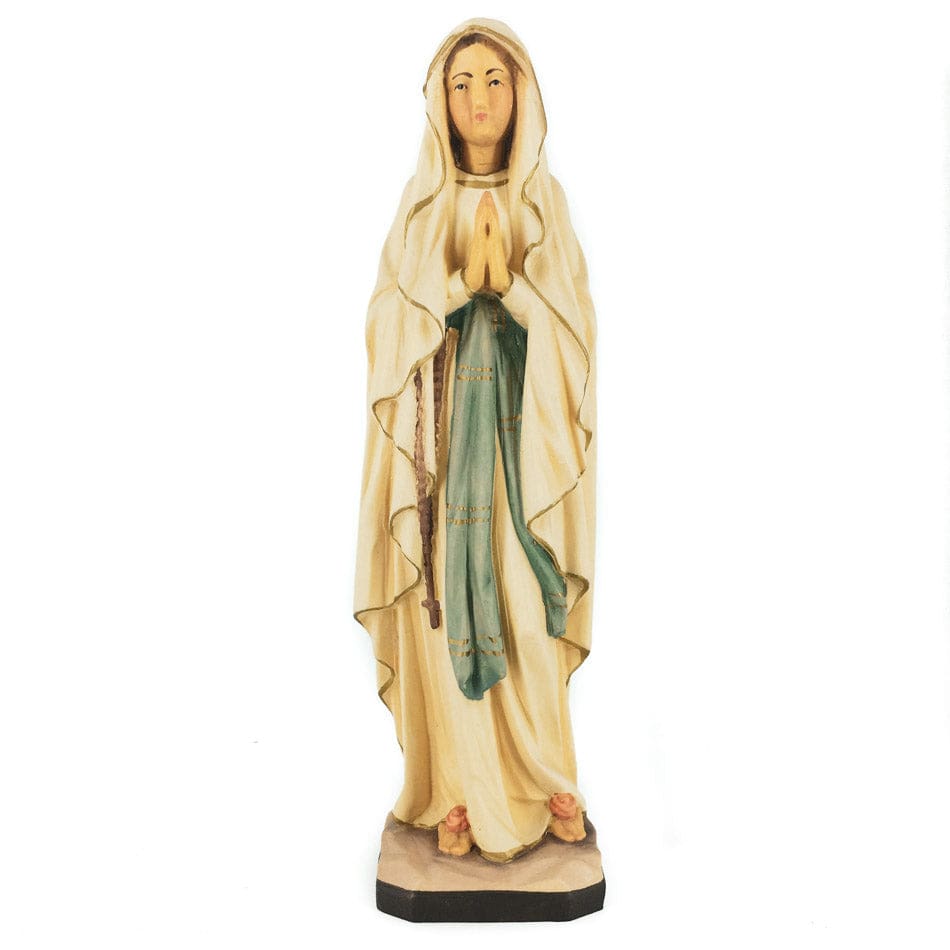 Wooden Statue of Our Lady of the Rosary | MONDO CATTOLICO