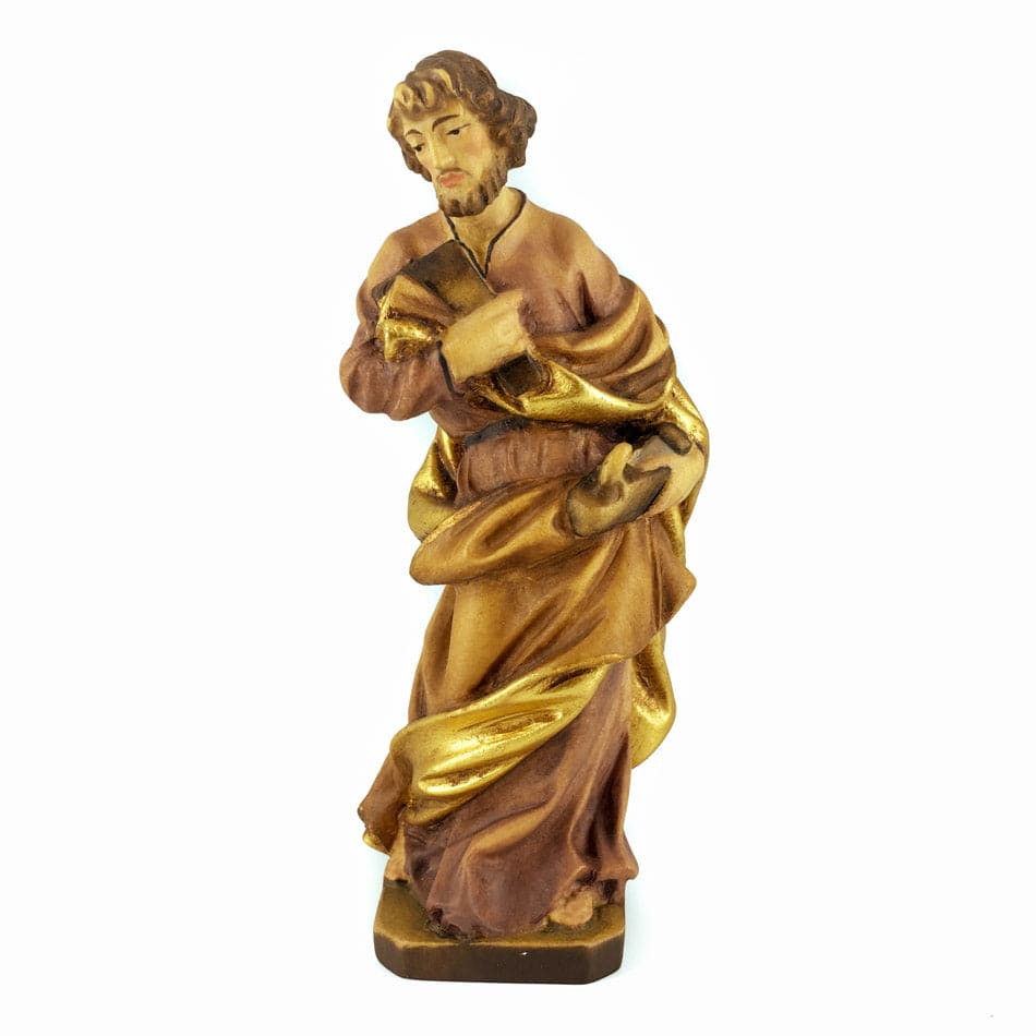 MONDO CATTOLICO 15 cm (5.91 in) Wooden Statue of St. Joseph the Worker