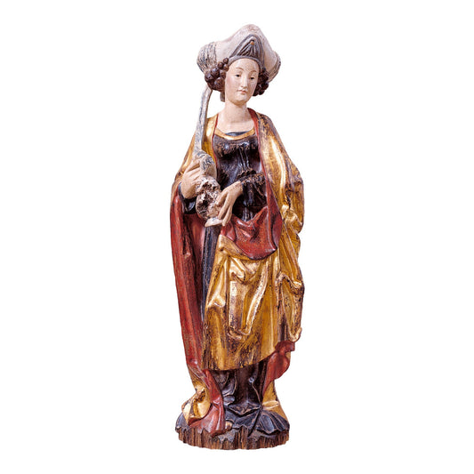 Mondo Cattolico Golden / 40 cm (15.7 in) Wooden statue of St. Mary-Madelaine