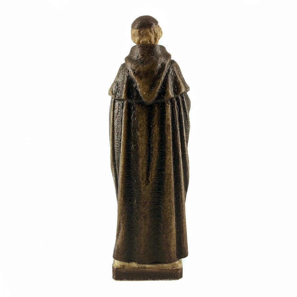 MONDO CATTOLICO 6.5 cm (2.56 in) Wooden Statue of St. Peregrine Laziosi