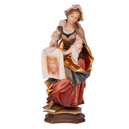 MONDO CATTOLICO 20 cm (7.85 in) Wooden Statue of St. Veronica