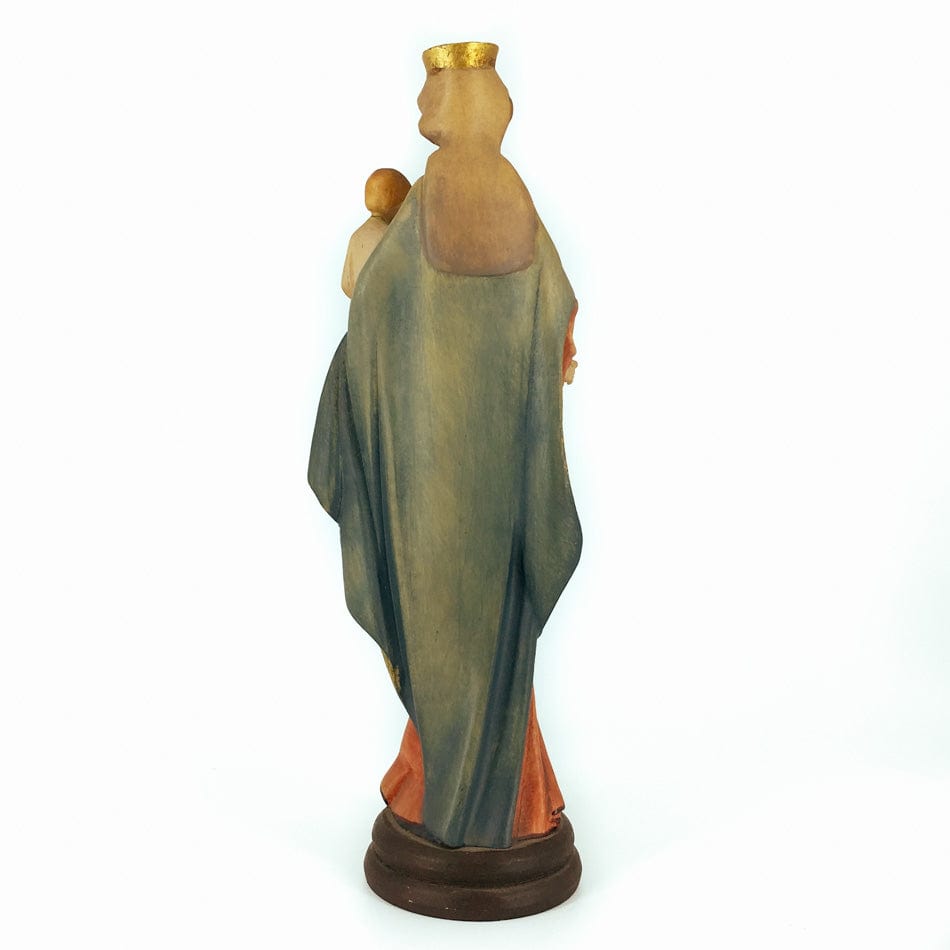Mondo Cattolico 20 cm (7.87 in) Wooden Statue of the Mary Help of Christians Minimal Style