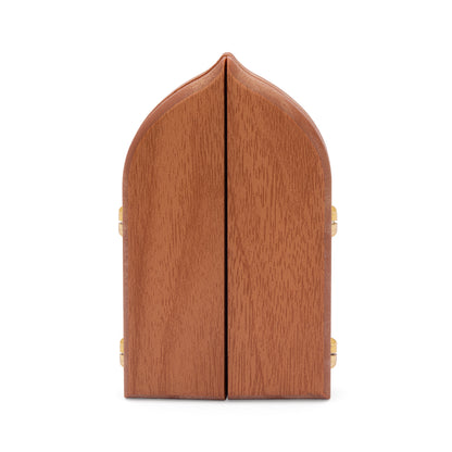 MONDO CATTOLICO ROMA 12 x 10 cm (4.72 x 3.94 in) Wooden Triptych with Mater Ecclesiae Totus Tuus