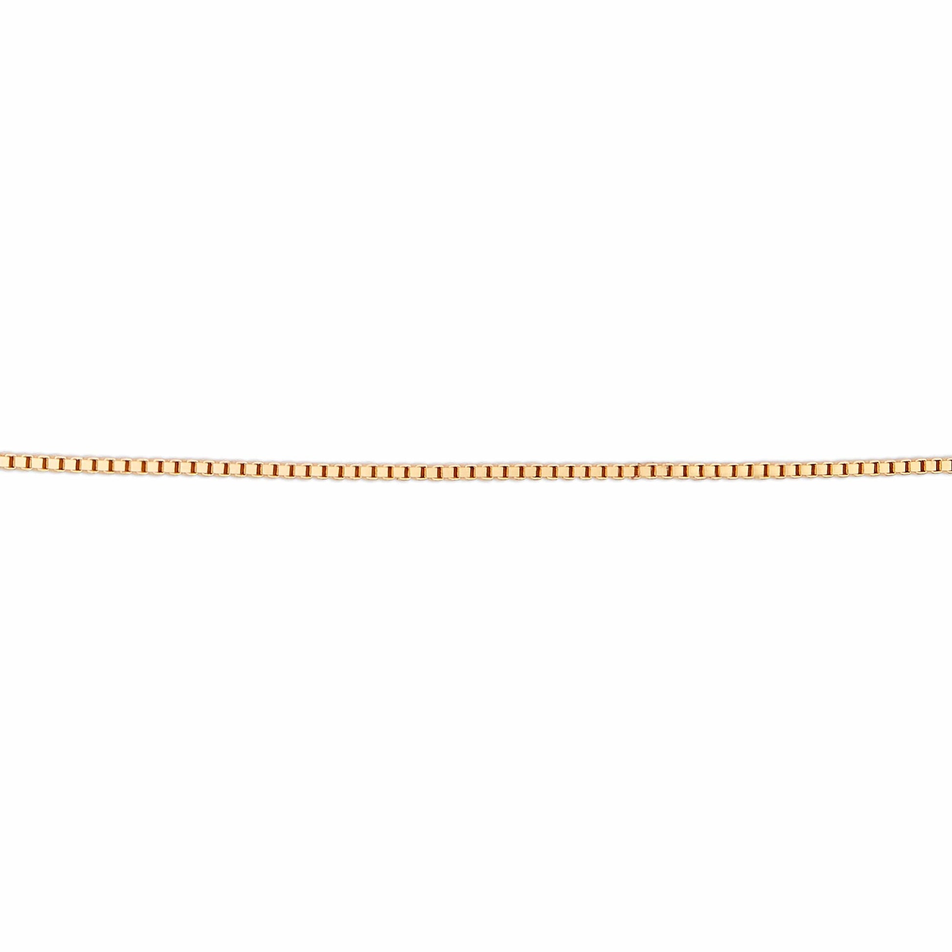 MONDO CATTOLICO Jewelry Cm 40 (15.7 in) Yellow Gold Box chain 18kt.