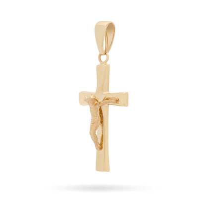 Mondo Cattolico Pendant Yellow Gold Crucifix Pendant