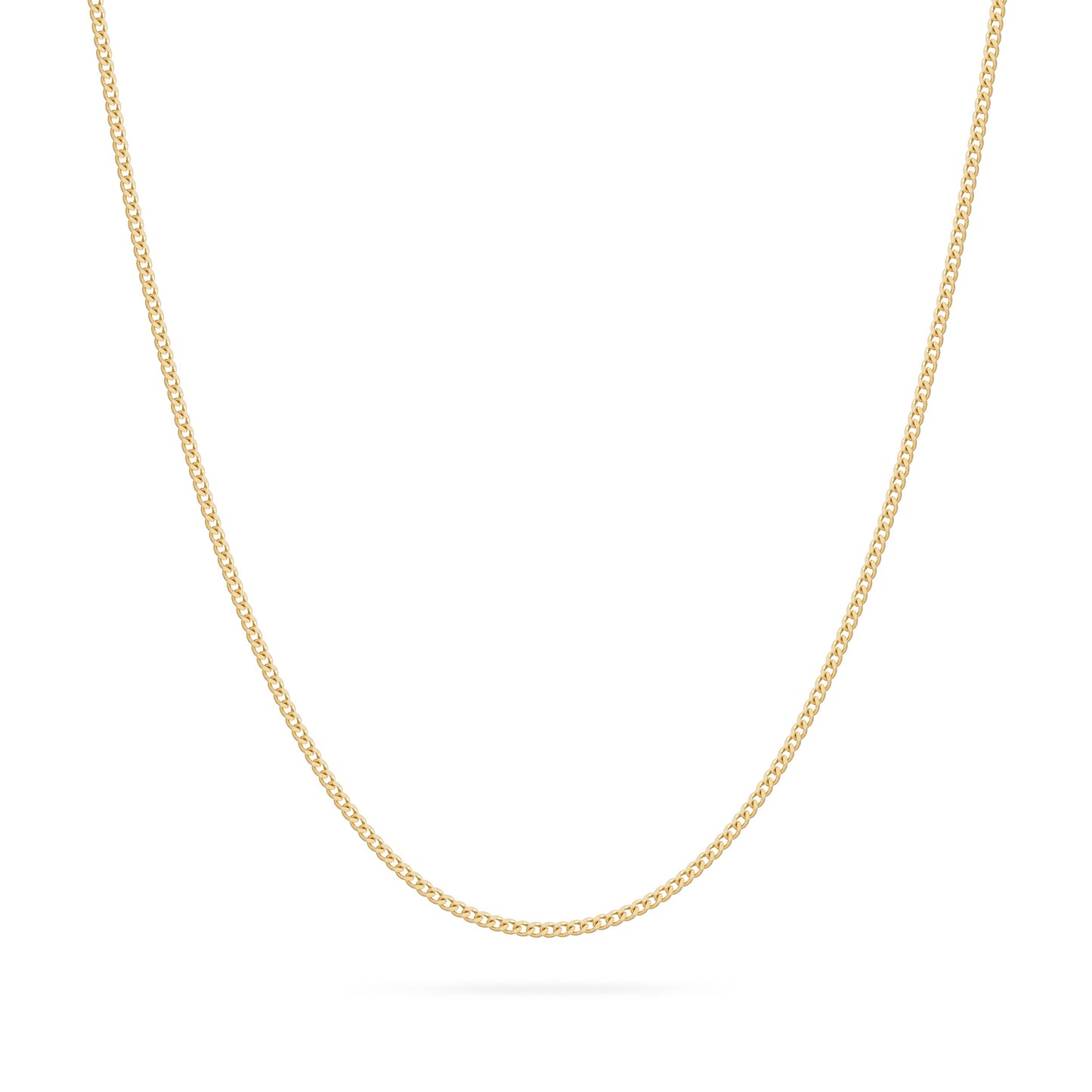 MONDO CATTOLICO ROMA Necklaces 50 cm (19.69 in) Yellow Gold Curb Chain Necklace