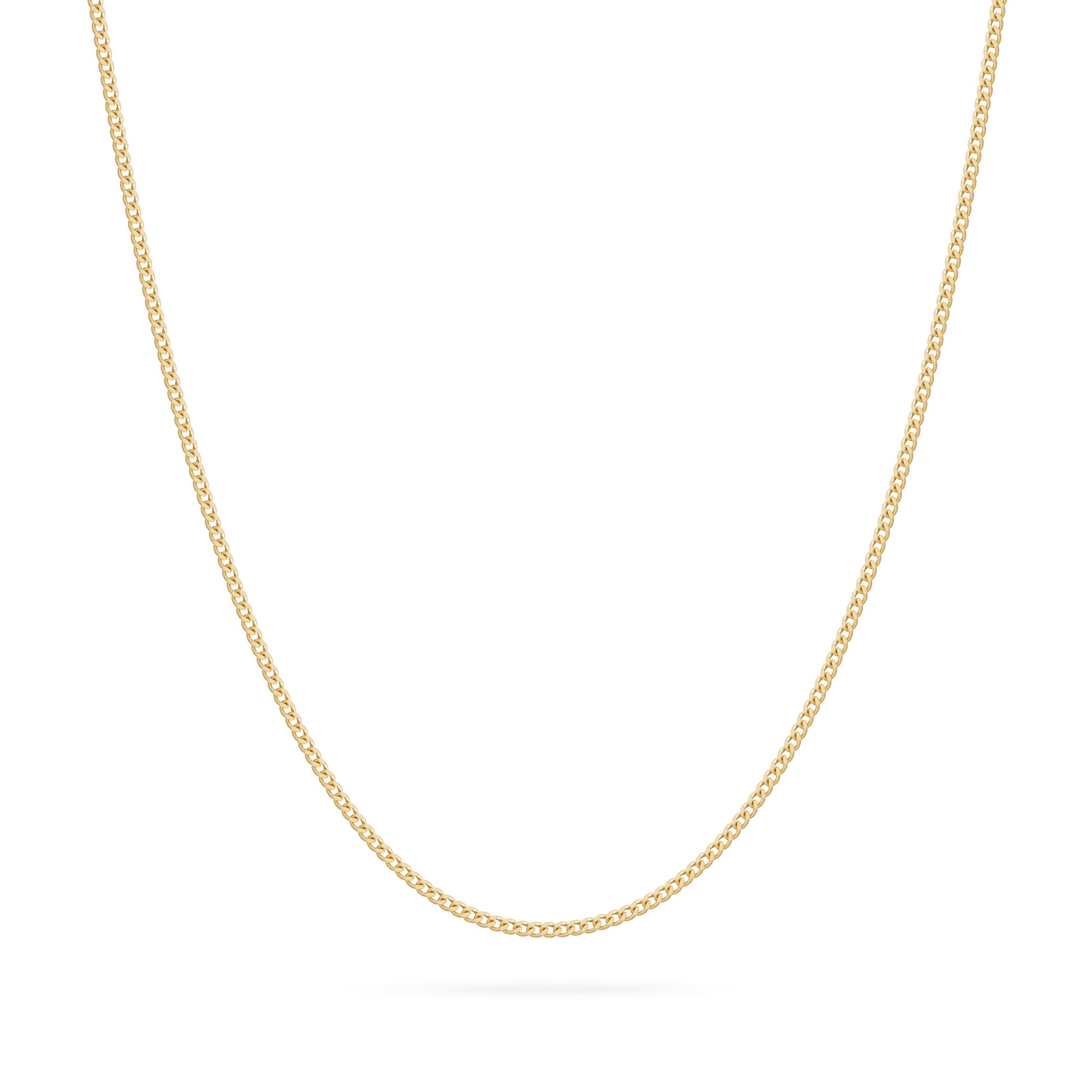 MONDO CATTOLICO ROMA Necklaces 50 cm (19.69 in) Yellow Gold Curb Chain Necklace