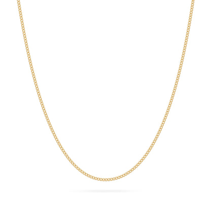 MONDO CATTOLICO ROMA Necklaces 50 cm (19.69 in) Yellow Gold Curb Chain Necklace
