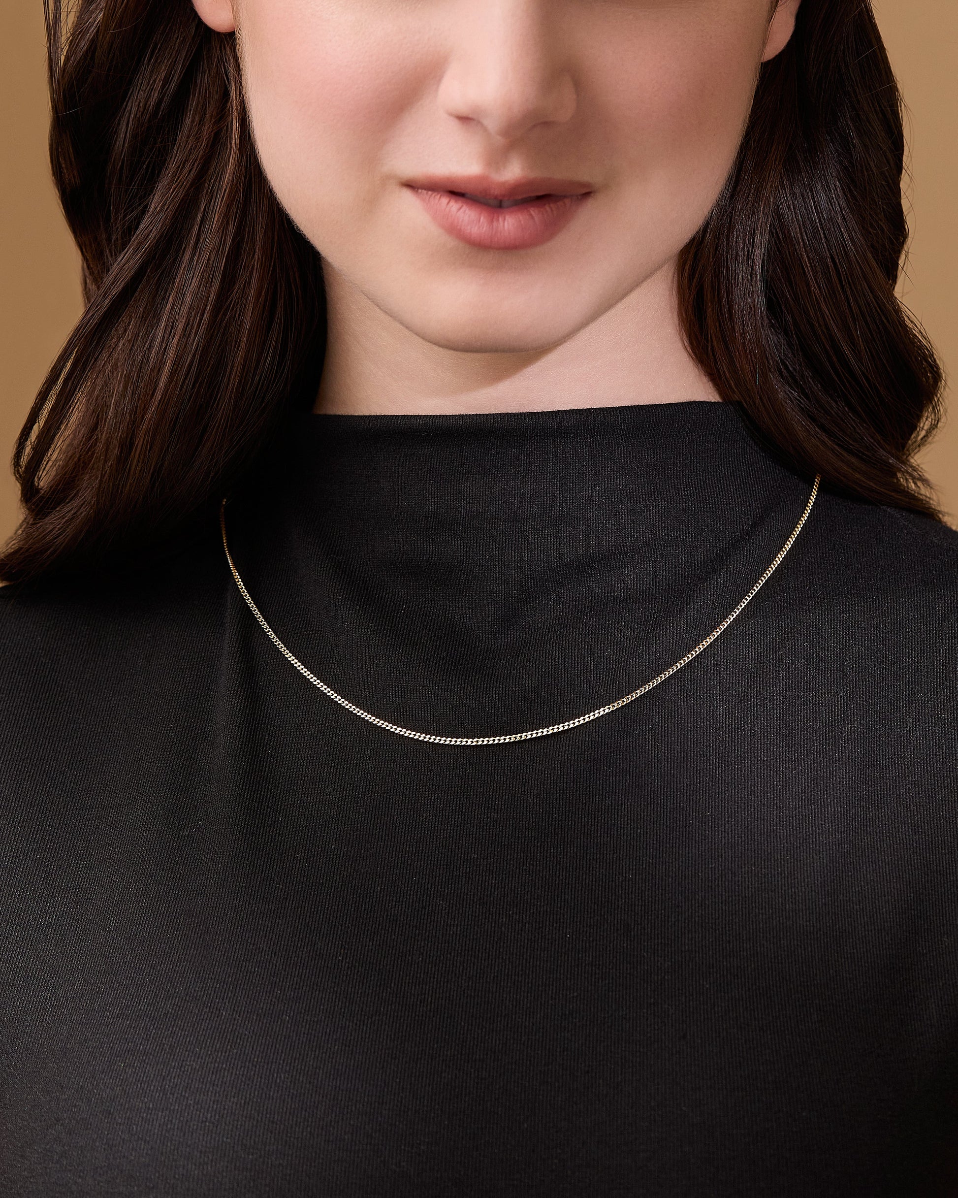 MONDO CATTOLICO ROMA Necklaces 50 cm (19.69 in) Yellow Gold Curb Chain Necklace