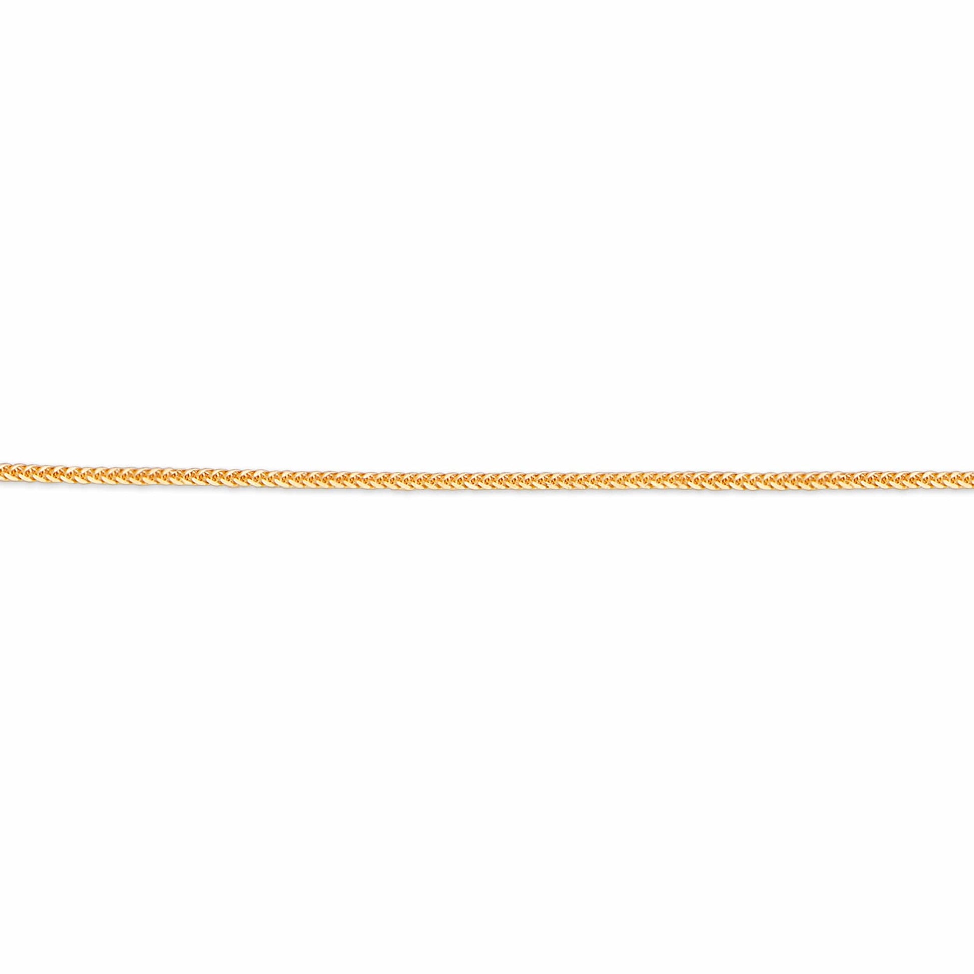 MONDO CATTOLICO Jewelry Cm 60 (23.6 in) Yellow Gold Foxtail chain