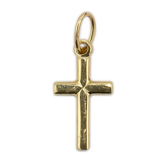 MONDO CATTOLICO Yellow Gold Small Cross without Body